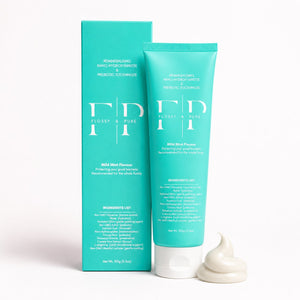 Flossy and Pure Mild Mint nano-hydroxyapatite toothpaste, 100g tube and carton